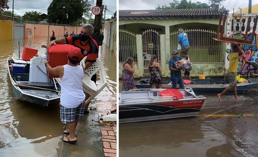 Equipe da vice-prefeita Marfisa Galvão garante apoio às famílias atingidas pelas águas em cinco bairros na Capital